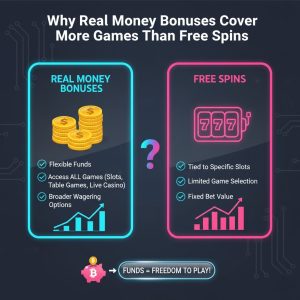 Why Real Money Bonuses Cover More Games Than Free Spins Зобр 2 - запис