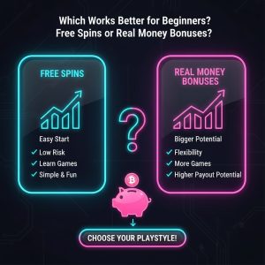 Which Works Better for Beginners? Free Spins or Real Money Bonuses? Зобр 2 - запис
