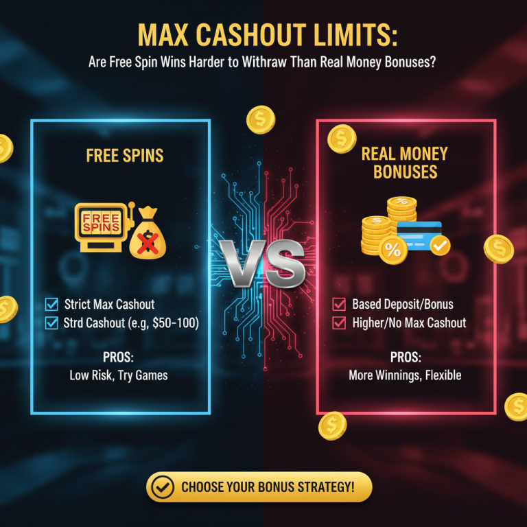 Max Cashout Limits: Are Free Spin Wins Harder to Withdraw Than Real Money Bonuses? Зобр 1 - запис