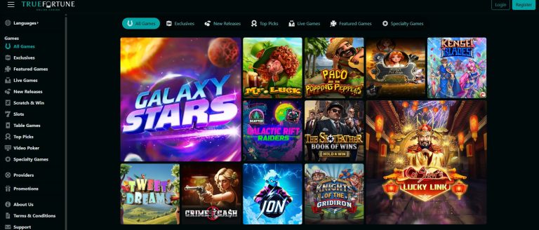 True Fortune games & software