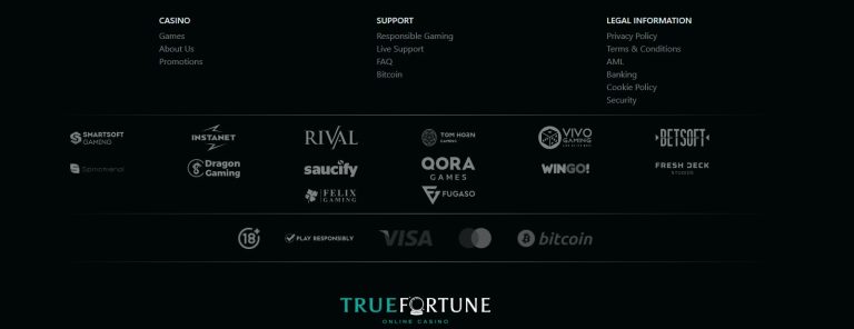 True Fortune Licensing, compliance & data protection