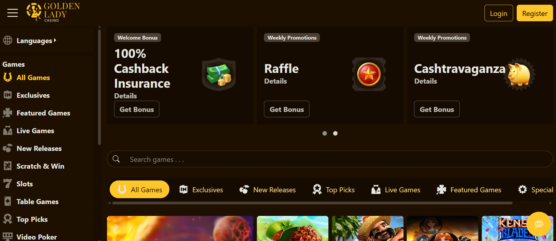 Golden Lady review 2026 &ndash; safety, bonuses, games & user experience